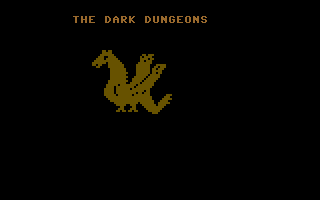 Dark Dungeons screenshot 2 for Commodore 64
